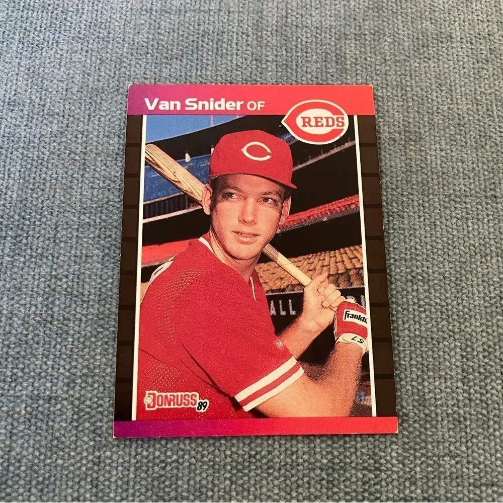 1989 Donruss Cincinnati Reds Baseball Card Trading Card